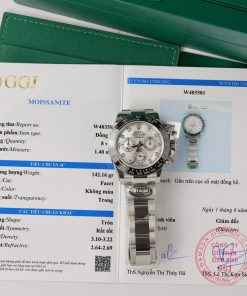 Rolex Cosmograph Daytona 116500LN Mother Of Pearl Dial Customs Moissanite 40mm (11)