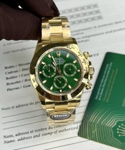 Rolex Cosmograph Daytona 116508 Loki Green Dial BT Factory 40mm (3)