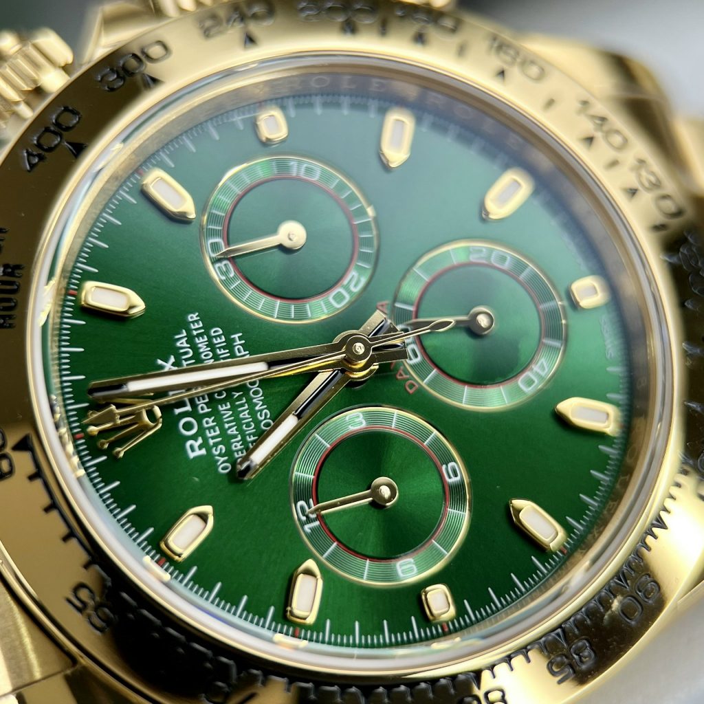 Rolex Cosmograph Daytona 116508 Loki Green Dial BT Factory 40mm (3)
