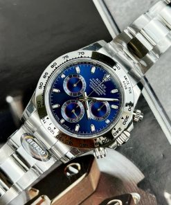 Rolex Cosmograph Daytona 116509 Replica Watches Blue Dial BT Factory (1)