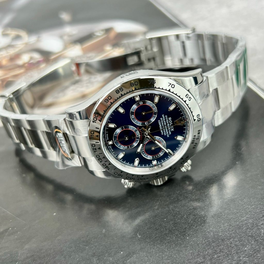 Rolex Cosmograph Daytona 116509 Replica Watches Blue Dial BT Factory (1)