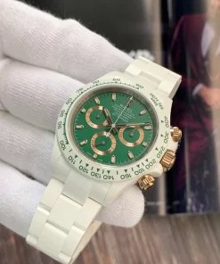 Rolex Cosmograph Daytona AET Green Dial Replica Watches 40mm (1)