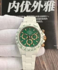 Rolex Cosmograph Daytona AET Green Dial Replica Watches 40mm (1)