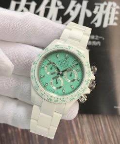 Rolex Cosmograph Daytona AET White Ceramic Replica Watches 40mm (5)