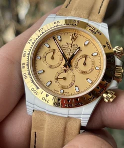 Rolex Cosmograph Daytona Carbon Replica Watches DIW Factory 40mm (2)