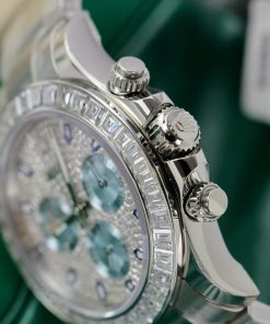 Rolex Cosmograph Daytona Custom Full Moissanite Diamonds (1)