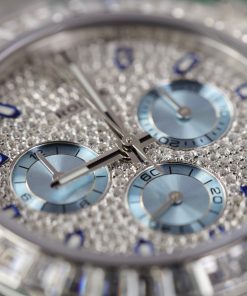 Rolex Cosmograph Daytona Custom Full Moissanite Diamonds (1)