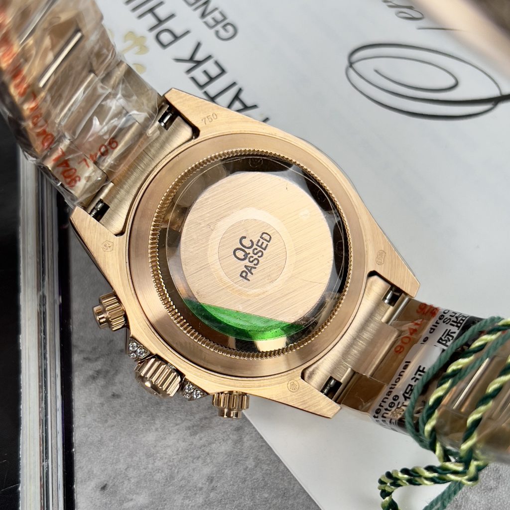 Rolex Cosmograph Daytona Rainbow Replica Watches Rose Gold 40mm (5)
