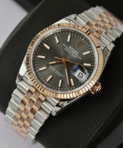 Rolex DateJust 126231 Gray Dial Demi Gold Best Replica VS Factory 36mm (1)