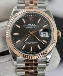 Rolex DateJust 126231 Gray Dial Demi Gold Best Replica VS Factory 36mm (1)