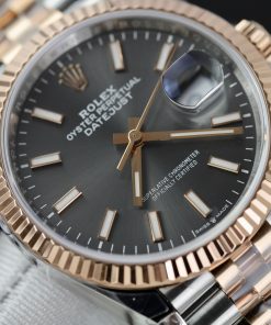 Rolex DateJust 126231 Gray Dial Demi Gold Best Replica VS Factory 36mm (1)
