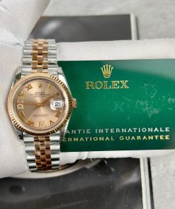 Rolex DateJust 126231 Replica Watches Pink Dial VS Factory 36mm (1)