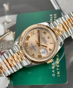 Rolex DateJust 126231 Replica Watches Pink Dial VS Factory 36mm (1)