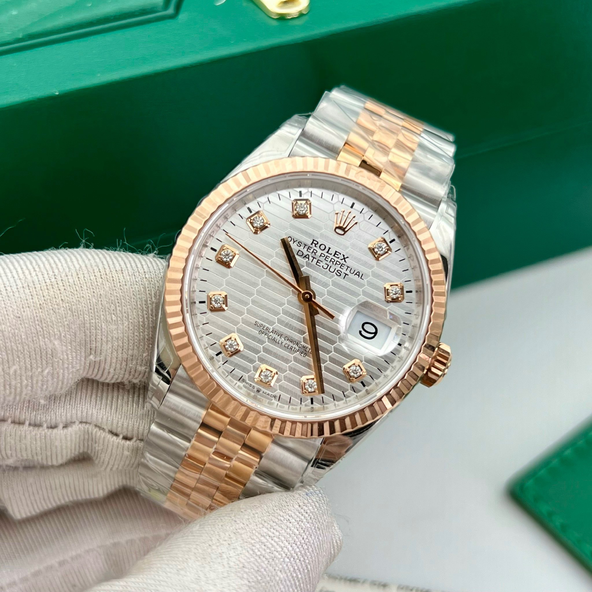 Rolex DateJust 126231 Sliver Fluted Dial Replica Watches VSF 36mm (6) Rolex DateJust 126231 Sliver Fluted Dial Replica Watches VSF 36mm (2)