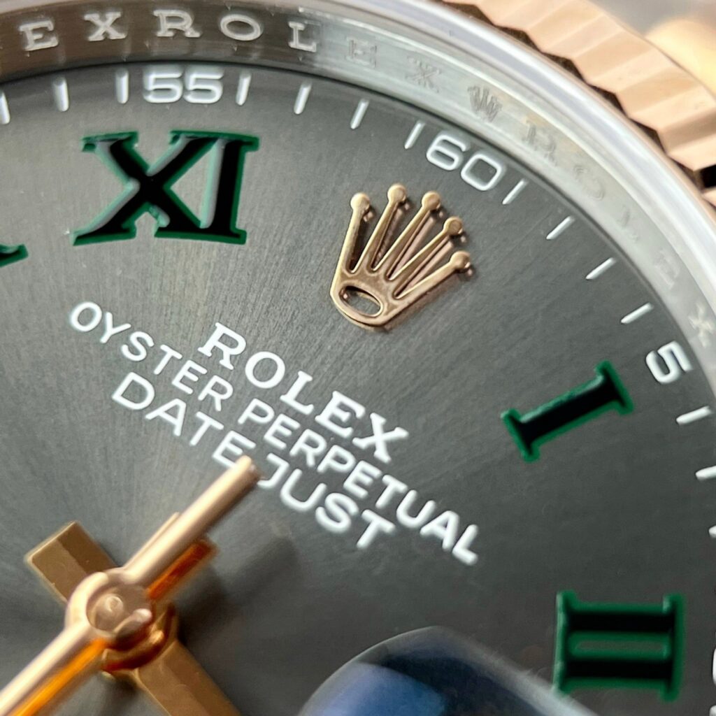 Rolex DateJust 126231 Wimbledon Dial Replica Watches VS Factory 36mm (8)