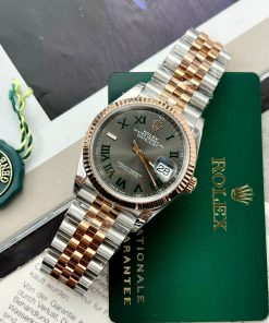 Rolex DateJust 126231 Wimbledon Dial Replica Watches VS Factory 36mm (8)