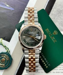 Rolex DateJust 126231 Wimbledon Dial Replica Watches VS Factory 36mm (8)