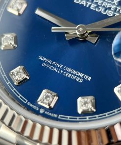 Rolex DateJust 126234 Blue Dial Replica Watches VS Factory 36mm (10)