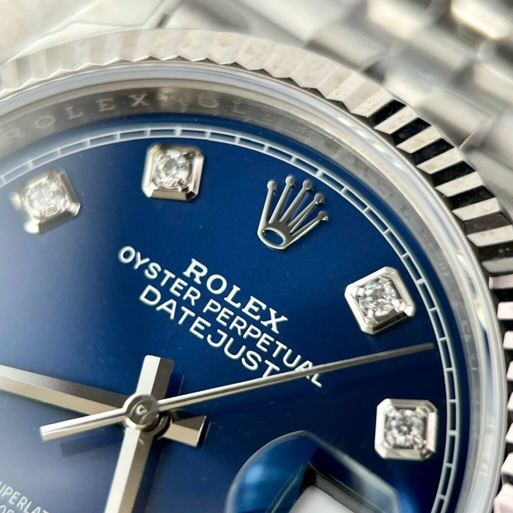 Rolex DateJust 126234 Blue Dial Replica Watches VS Factory 36mm (10)