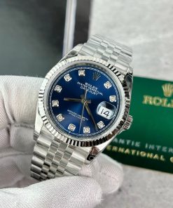 Rolex DateJust 126234 Blue Dial Replica Watches VS Factory 36mm (10)