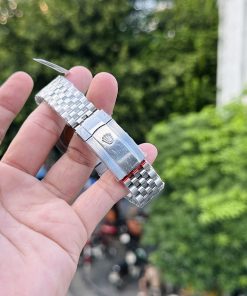 Rolex DateJust 126234 Custom Moissanite Diamonds Mother Of Pearl 36mm (4)