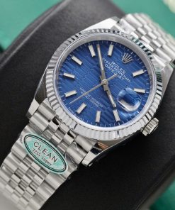 Rolex DateJust 126234 Replica 11 Watch Fluted Dial Clean Factory 36mm (2)