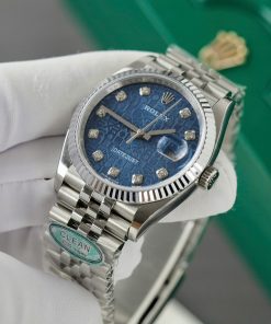 Rolex DateJust 126234 Replica Watch Navy Blue Mosaic Dial Clean Factory 36mm (1)