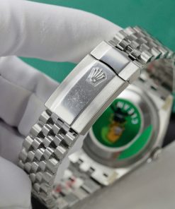 Rolex DateJust 126234 Replica Watch Pink Mosaic Dial Clean Factory 36mm (2)