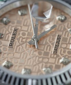 Rolex DateJust 126234 Replica Watch Pink Mosaic Dial Clean Factory 36mm (2)