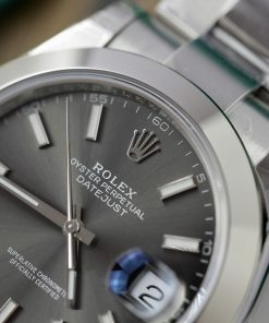 Rolex DateJust 126300 Gray Dial Best Replica Watch VS Factory 41mm (4)