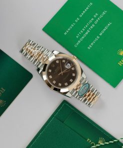 Rolex DateJust 126301 Replica Watch Dial Chocolate Clean Factory 41mm (2)