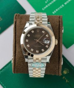 Rolex DateJust 126301 Replica Watch Dial Chocolate Clean Factory 41mm (2)