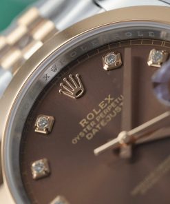 Rolex DateJust 126301 Replica Watch Dial Chocolate Clean Factory 41mm (2)