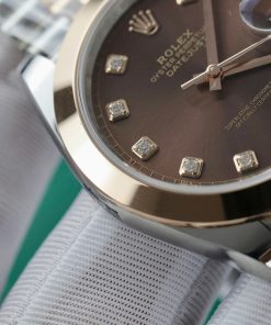 Rolex DateJust 126301 Replica Watch Dial Chocolate Clean Factory 41mm (2)