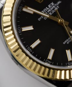 Rolex DateJust 126331 Black Dial Clean Factory Best Replica Watch 41mm (4)
