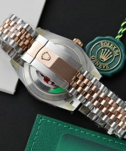 Rolex DateJust 126331 Dial Chocolate Replica Watch Gold Wrapped Clean Factory 41mm (2)