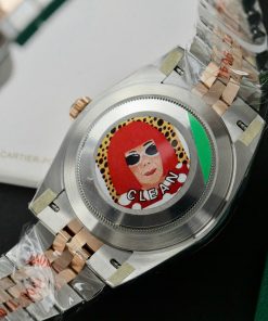 Rolex DateJust 126331 Dial Chocolate Replica Watch Gold Wrapped Clean Factory 41mm (2)