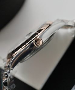 Rolex DateJust 126331 Gold Wrapped Chocolate Dial Clean Factory 41mm (6)