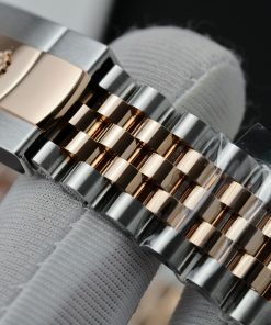 Rolex DateJust 126331 Gold Wrapped Chocolate Dial Clean Factory 41mm (6)