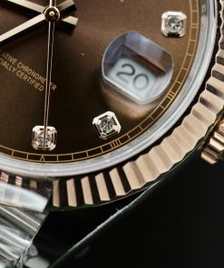 Rolex DateJust 126331 Gold Wrapped Chocolate Dial Clean Factory 41mm (6)