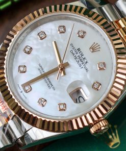 Rolex DateJust 126331 Mother Of Peal Dial Moissanite Gold Wrapped 41mm (3)