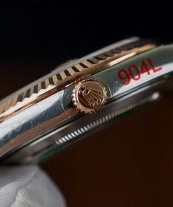 Rolex DateJust 126331 Mother Of Peal Dial Moissanite Gold Wrapped 41mm (3)