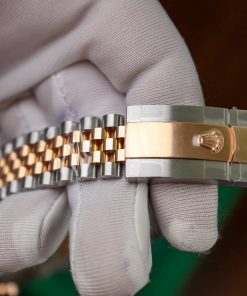 Rolex DateJust 126331 Mother Of Peal Dial Moissanite Gold Wrapped 41mm (3)