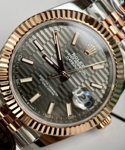 Rolex DateJust 126331 Replica Watch Gray Fluted Dial Clean Factory 41mm (1)