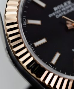 Rolex DateJust 126331 Replica Watches Clean Factory Black Dial (1)