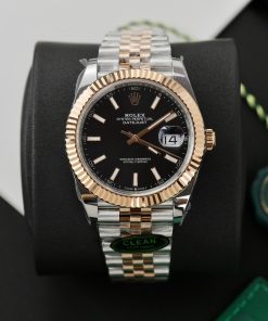 Rolex DateJust 126331 Replica Watches Clean Factory Black Dial (1)