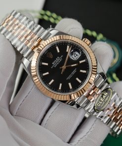 Rolex DateJust 126331 Replica Watches Clean Factory Black Dial (1)