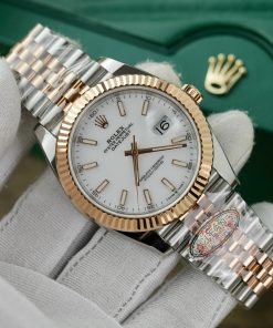 Rolex DateJust 126331 Replica Watches Clean Factory White Dial (2)