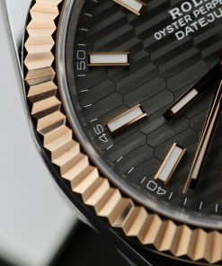 Rolex DateJust 126331 Replica Watches Gray Fluted Dial Clean Factory 41mm (1)