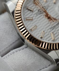 Rolex DateJust 126331 Replica Watches White Fluted Dial Clean Factory (1)